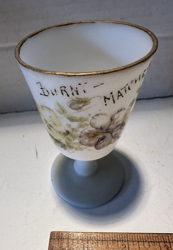 Antique footed pedestal milk - pedestal,