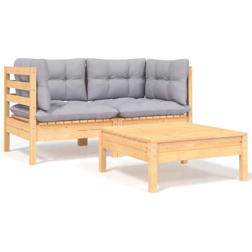 Vidaxl set divani giardino - set, da