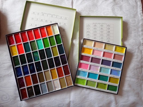 Kuretake gansai tambi - gansai, pittura
