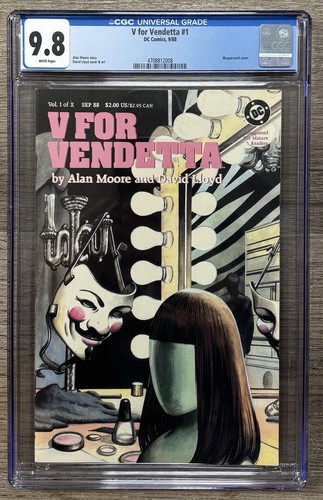 For vendetta cgc 9 - #1,