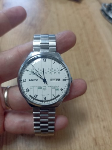 Raketa calendario perpetuo - calendario,