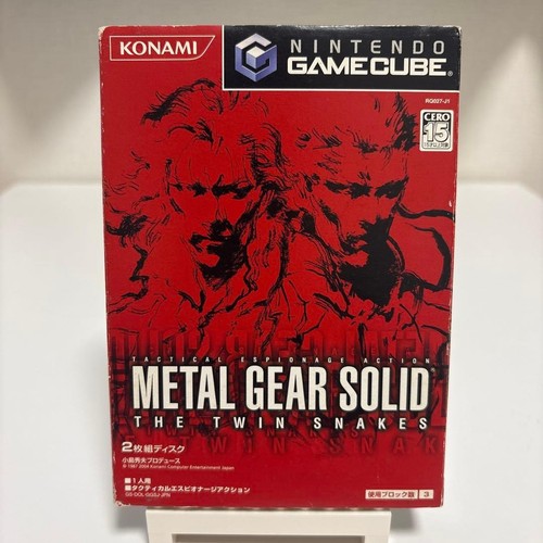 Nintendo gamecube metal gear - nintendo,