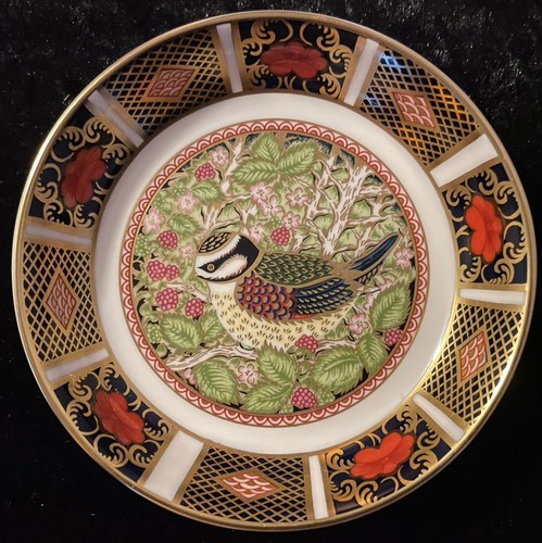 Royal crown derby - crown, blue