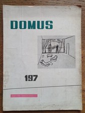 DOMUS 197 - MAGGIO 1944 BIANCHETTI E PEA MARCO ZANUSO BRUNO MUNARI