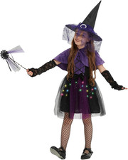 Costume Da Strega Bambina, 6