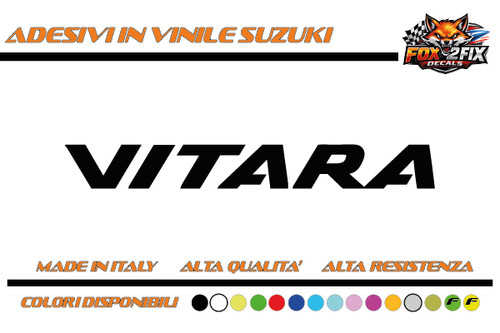 Adesivi auto vitara suzuki - adesivi,