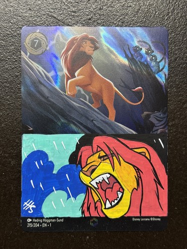 Disney lorcana simba enchanted - disney,