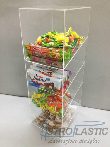 Espositore porta caramelle con