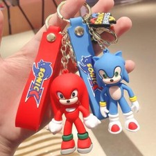 New  Anime Sonic Kid Keychain