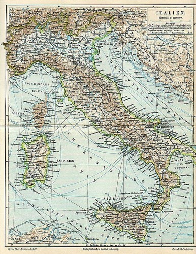 Italia sicilia corsica - italia,