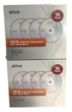 Ativa 10pack (x 2) CD-R w/slim