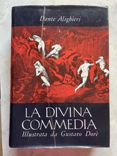 La Divina Commedia Illustrata Da Gustavo Dorè. Libro Antico Da Collezione