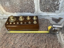 Pesi ottone per bilancia antica