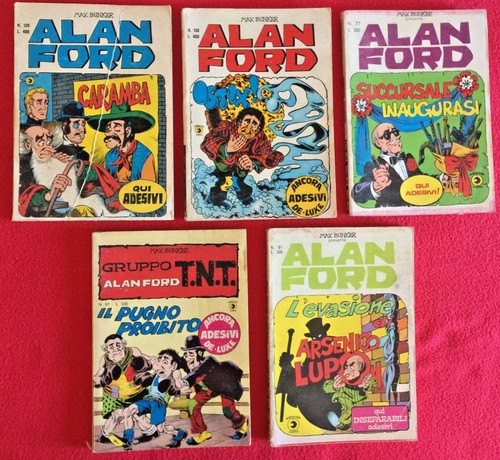 Lotto fumetti alan - lotto, 5