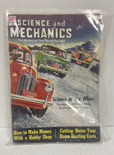 Science and mechanics magazine - science,