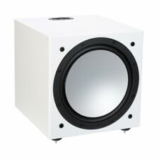 MONITOR AUDIO SILVER W12 6G SATIN WHITE SUBWOOFER NUOVO GARANZIA UFFICIALE