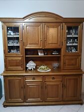 mobile soggiorno con vetrine + mobile porta TV usato in ottime condizioni