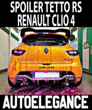 0112 RENAULT CLIO 4 2012-2019 SPOILER POSTERIORE TETTO LOOK SPORTIVO RS ALETTONE