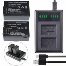 2 x Batteria BMB9E DMW-BMB9E +