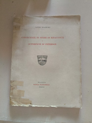 Congruenze sfere di - di,