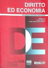 DIRITTO ED ECONOMIA 1-2-3 / 1997 AA.VV. MAGGIOLI 1997  BROSSURA