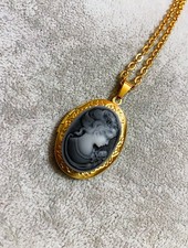 Collana donna portafoto ovale - collana,