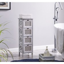 Armadio bagno camera da letto scaffale armadio armadio unità di stoccaggio pavimento indipendente legno 