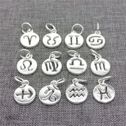 Ciondoli zodiacali lisci - 2,