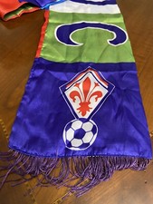 SCIARPA FIORENTINA FIRENZE CLUB VIOLA MULTICOLORE SCARF ECHARPE GIGLIO ULTRAS