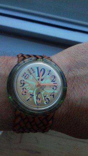 Swatch pop leather - swatch, strap