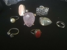 LOTTO ANELLI ARGENTO(PRESENZA