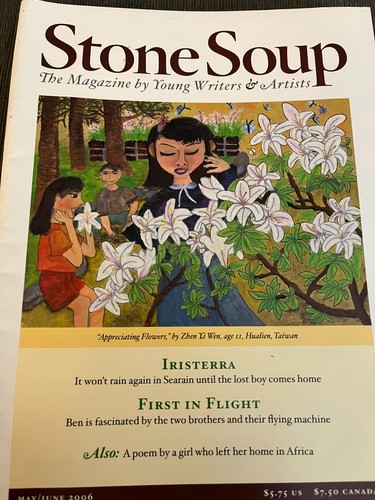 Stone soup young writers - stone,
