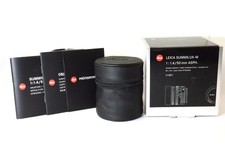 Obiettivo manuale Leica M Summilux 50mm F1.4 ASPH 11891 come nuovo