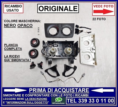 Plancia comandi clima - plancia,