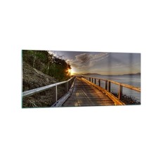 Quadro su Vetro 120x50cm Ponte