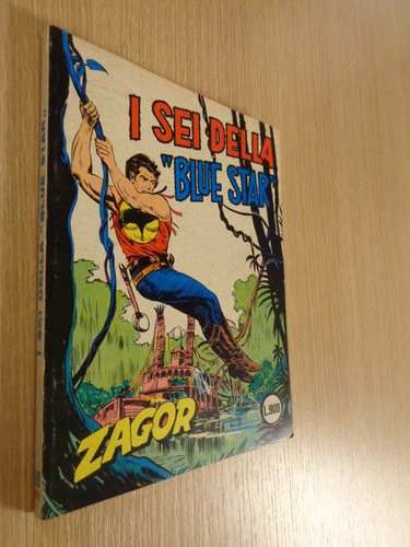 Zagor scritta rossa i sei - scritta,