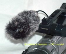 WindCutter pelliccia microfono parabrezza per microfono Canon XL1 XL1s XL2 XLH1