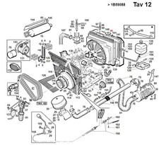 Tappo radiatore trattorino