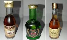 Lotto Bottiglie Alcolici Mignon Stravecchio Branca Stock Royalstock Liquore Oro 