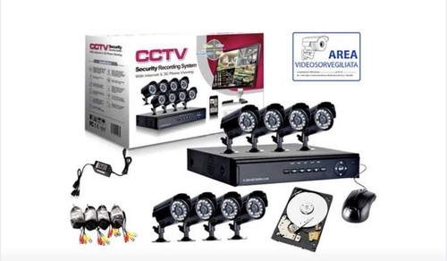 Kit videosorveglianza dvr - kit, 8