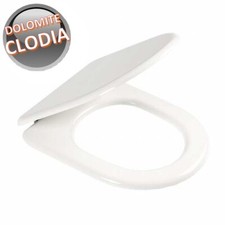 Sedile WC ricambio per vaso Clodia Ceramica Dolomite - bianco lucido ERCOS PONSI