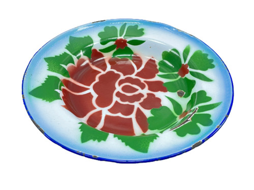 Porcellana piatto piastra rosa - piastra,