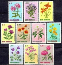 SAN MARINO 1971 FIORI