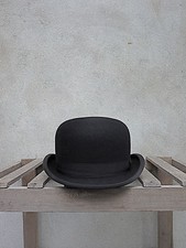 Cappello Bowler Nero di