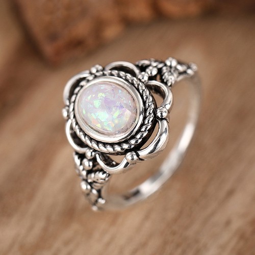 Anello argento sintetizzato