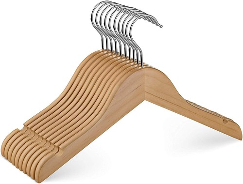 10x appendiabiti legno per - 10x,