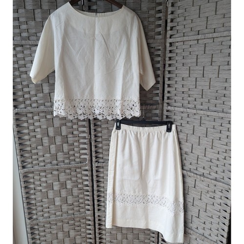 Gonna midi vintage pizzo - gonna,