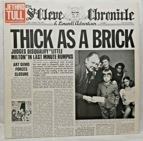 Jethro tull thick as a - ‎–,