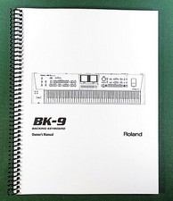 Roland owner s - roland, bk-9