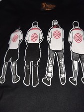 Original Three Stroke T Shirt Black Size M CASUAL football Stadio hooligans